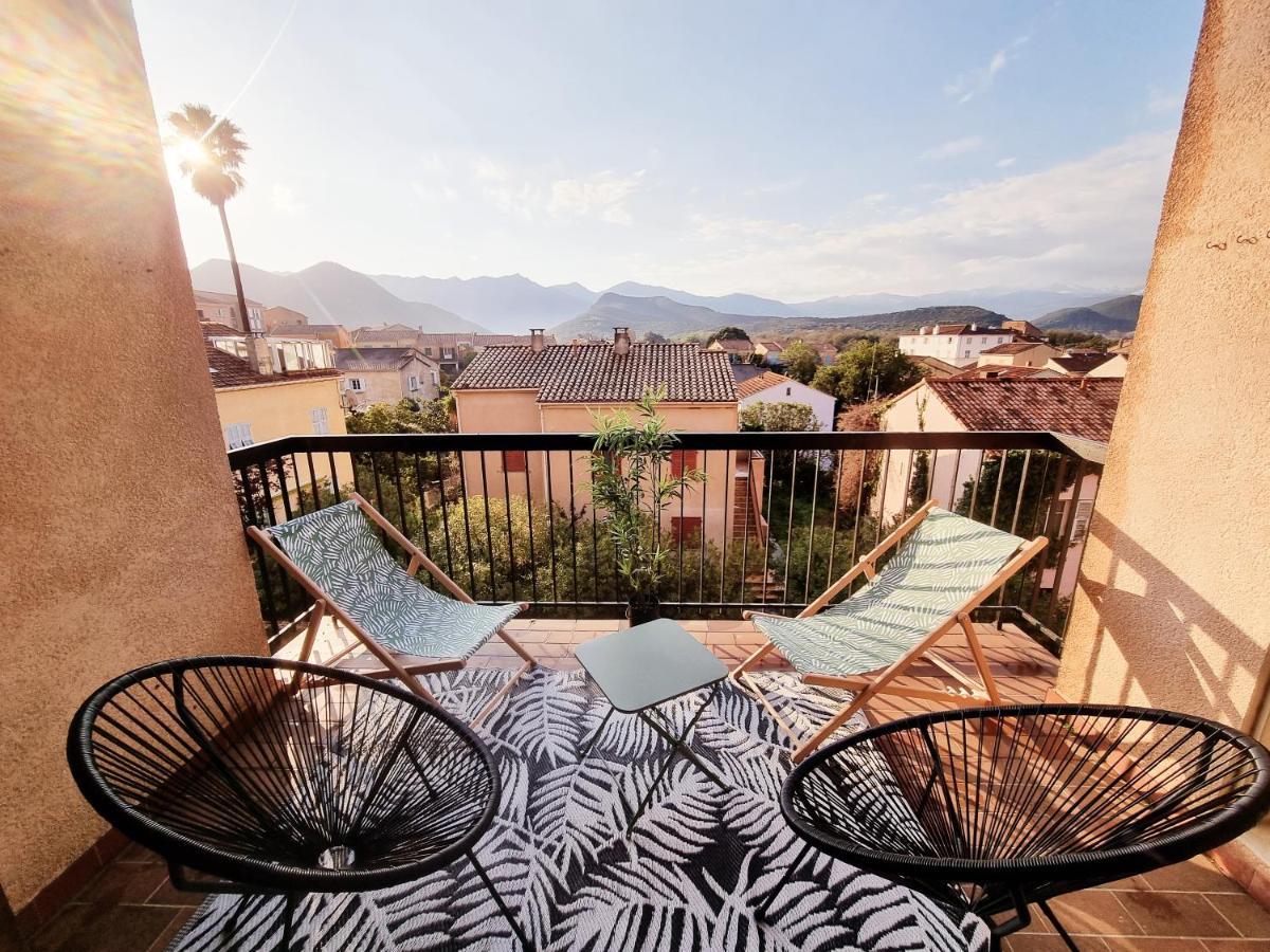 Bel Appartement Centre Ville 3 Chambres Saint-Florent  Exteriör bild